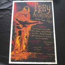 Trey Anastasio Poster Spring Tour 2003 Jeff Wood Signed Numbered 102/750 Phish picture