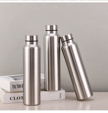 1L Stainless Steel Water Bottle Sports Water Bottle Reusable Bottle Gym Camping picture