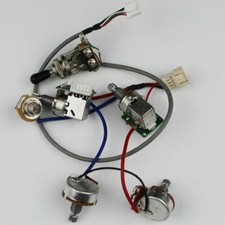 1 Set Epiphone Guitar Wiring Harness 2V2T PULL/PUSH POT Switch For SG LP Dot OEM picture