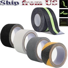Anti Slip Non Skid High Traction Safety Grit Grip Tape Strips Self Adhesive Back picture