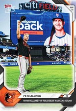 2026 Topps Now #675 Pete Alonso Mets Welcome Back PreSale picture