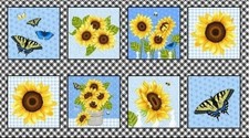 Sunny Sunflowers Panel by Studio E Designs picture