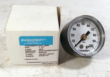 1 NEW ASHCROFT 15W1005PH01B 100# PRESSURE GAUGE NIB ***MAKE OFFER*** picture