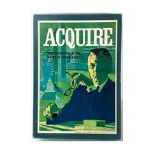 3M Boardgame Acquire (1966 Ed) Box Fair/EX picture