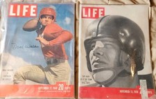 1948/1950 LIFE Magazine Football LOT AUTO Doak Walker SIGNED Kyle Rote SMU NCAA picture
