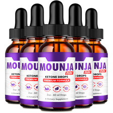 (5 Pack) Mounja Pure Drops Advanced Weight Loss, MounjaPure Premium Formula Drop picture