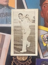1931 Allen's Liquorish Don Bradman Cricket Bradman's Records #4 picture