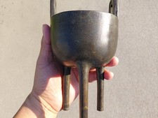 ⭕️ Rare 19th Century Chinese Scholar Incense Tripod Burner, Shisou Mark picture