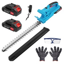 33 Inch Handheld Electric Cordless Hedge Trimmer Bush Trimmer With 21V Battery picture