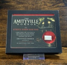 Amityville Horror House Window Relic Authentic Wood Artifact COA picture