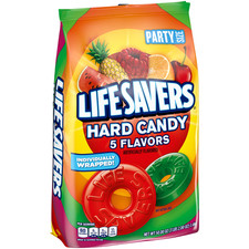 LIFE SAVERS Hard Candy, 5 Flavors Individually Wrapped Fruit Candy, Party, 50 oz picture