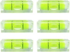 6pcs Small Bubble Level Mini Square Bubble Spirit Levels Leveling Tools New... picture