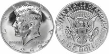 1969 S Kennedy Gem Proof Half Dollar Coin 40% Silver US picture
