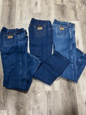 Mens Wrangler Jeans 36x36 3 PAIR picture