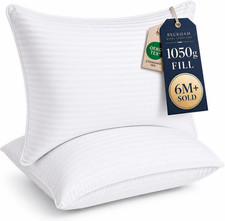 Beckham Hotel Collection Bed Pillows Standard/Queen Size Set of 2 - Original Dow picture