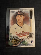 2022 Topps Allen & Ginter #245 Steven Kwan Rc Rookie Card Guardians picture