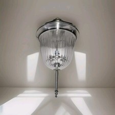 Disney Grand Floridian Resort Ceiling Light – Brushed Nickel and Glass Dome picture