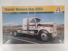 Italeri 3915 Classic Western Star 4964 Truck Tractor 1/24 Scale Model Kit Sealed picture