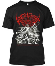 Archgoat The Grand Luciferian March Finnish Black Metal Band T-Shirt All Sizes picture