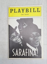 1988 Playbill Cort Theatre Lucille Lortel Present Sarafina by Mbongeni Ngema picture