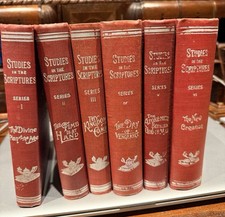 RARE Very Nice Lamp Set Studies In The Scriptures WATCHTOWER picture