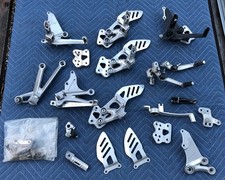 2006-2010 Suzuki GSXR 600 750 Rearset Parts Lot Pegs Levers Brackets K6 K8 picture