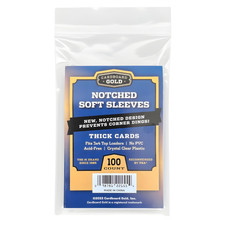 10,000 CBG Premium Easy Glide Notched Easy Load THICK Card Soft Sleeves 🔥 🔥 picture