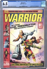 Warrior UK #1 CGC 6.5 1982 3734698005 1st app. Alan Moore's MarvelMan picture