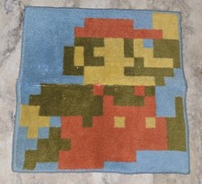 Rare Banpresto 2007 Nintendo Mario Pixel Mat, Placemat, 15.5x15.5