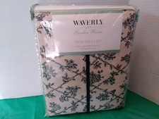 Vintage Waverly Garden Room Twin Sheet Set New Old Stock Cottage picture