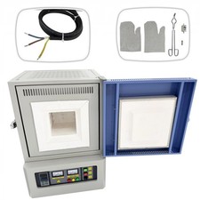 Laboratory Small Box-type Muffle Furnace 110V 2.5KW 1200℃ Timer & Programming picture