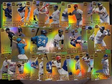 1995 Pacific Collection GOLD Set CANSECO GRIFFEY THOMAS BONDS PIAZZA CLARK BELLE picture