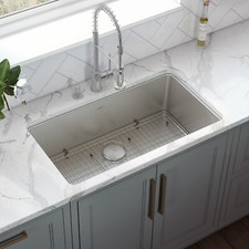 Ruvati 31-inch Undermount 16 Gauge Single Bowl Kitchen Sink- RVM5931 picture
