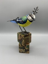 Steampunk Bird Sculpture Assemblage Art picture
