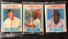 (3)x 1989 MSA Superstars Cereal Baseball Card Sets #1-12 Mattingly Brett Schmidt picture