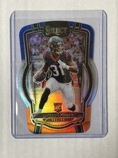 2022 Panini Select Club Level Dameon Pierce #261 Blue & Orange Die-Cut /35 (RC) picture