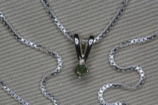 Alexandrite Necklace 0.09 Carat Pendant Natural Earth Mined Real Genuine AP1 picture