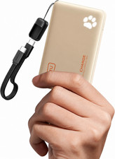 INIU Power Bank 45W 10000mAh USB-C & A Dual Output Black with LED Paw picture
