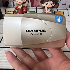Olympus MJU II Champagne 35 mm Film Camera with 35 mm F2.8 Lens DE 90%new picture