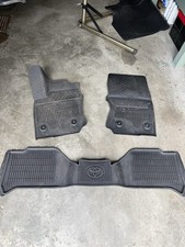 2025-2026 Toyota 4runner Genuine OEM All Weather Rubber Floor Mats picture