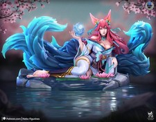 Ahri • League of Legends • Unpainted Garage Kit • 1:8 Scale picture