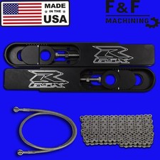 2003-2004 GSXR 1000 bolt on 12 inch swingarm extension Kit   