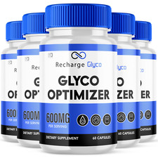 Recharge Glyco Glyco Optimizer Promotes Balanced Blood Health (5 Pack) picture