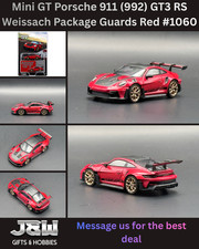 Mini GT Porsche 911 (992) GT3 RS Weissach Package Guards Red #1060 1/64 picture