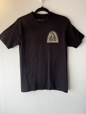 Indestructible MFG T-Shirt Men’s Size S Black Virgin Mary Graphic Back Print picture