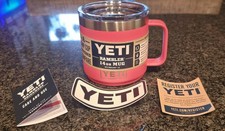 NEW YETI Rambler 14 oz Mug 2.0 with MagSlider Lid / Tropical Pink / 0924GS9501-1 picture