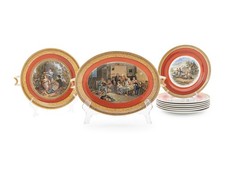 Amazing Antique Collection of EARLY F&R Pratt Transferware Plate Circa 1851-1865 picture