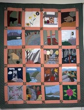Photo:Appalachian Trail quilt on display in Harpers Ferry, West Virginia picture