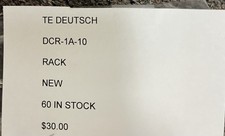 TE Deutsch DCR-1A-10 Composite Rail Rackmount 19 in Rack Unit Width picture