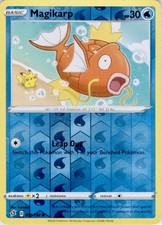 Magikarp 039/192 Common Rebel Clash Pokemon Reverse Holo Near Mint picture